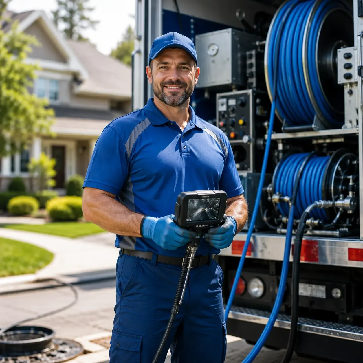 Local outdoor drain cleaning specialists in Louisville, AL